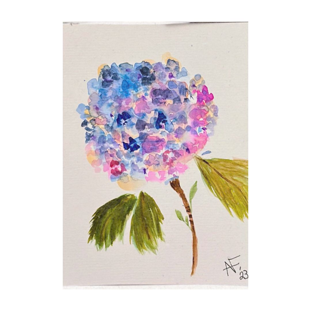 Blooming Flowers Card Set