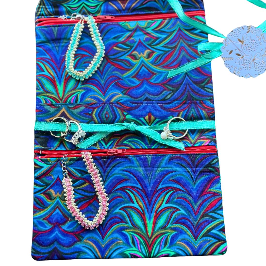 Electric Dreams Jewelry Pouch