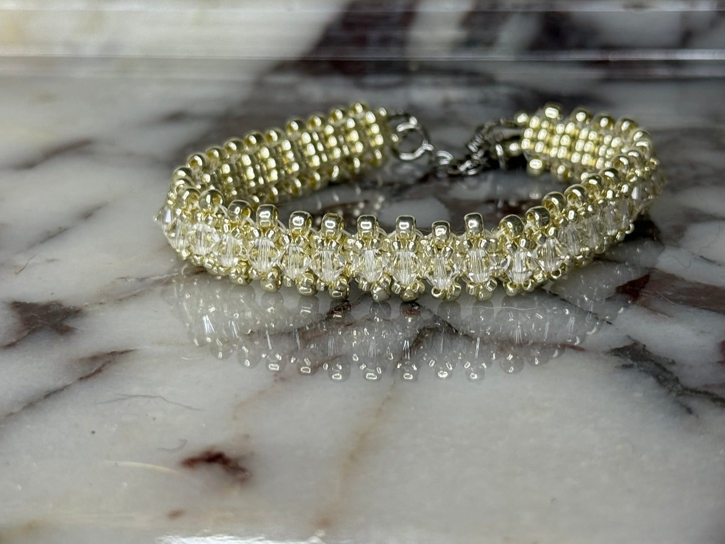 Swarovski Crystal Tennis Bracelet (Clear/Neutral)