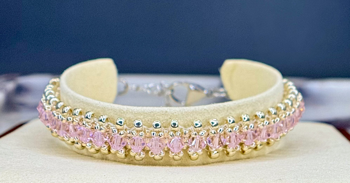 Blush Radiance Swarovski Bracelet