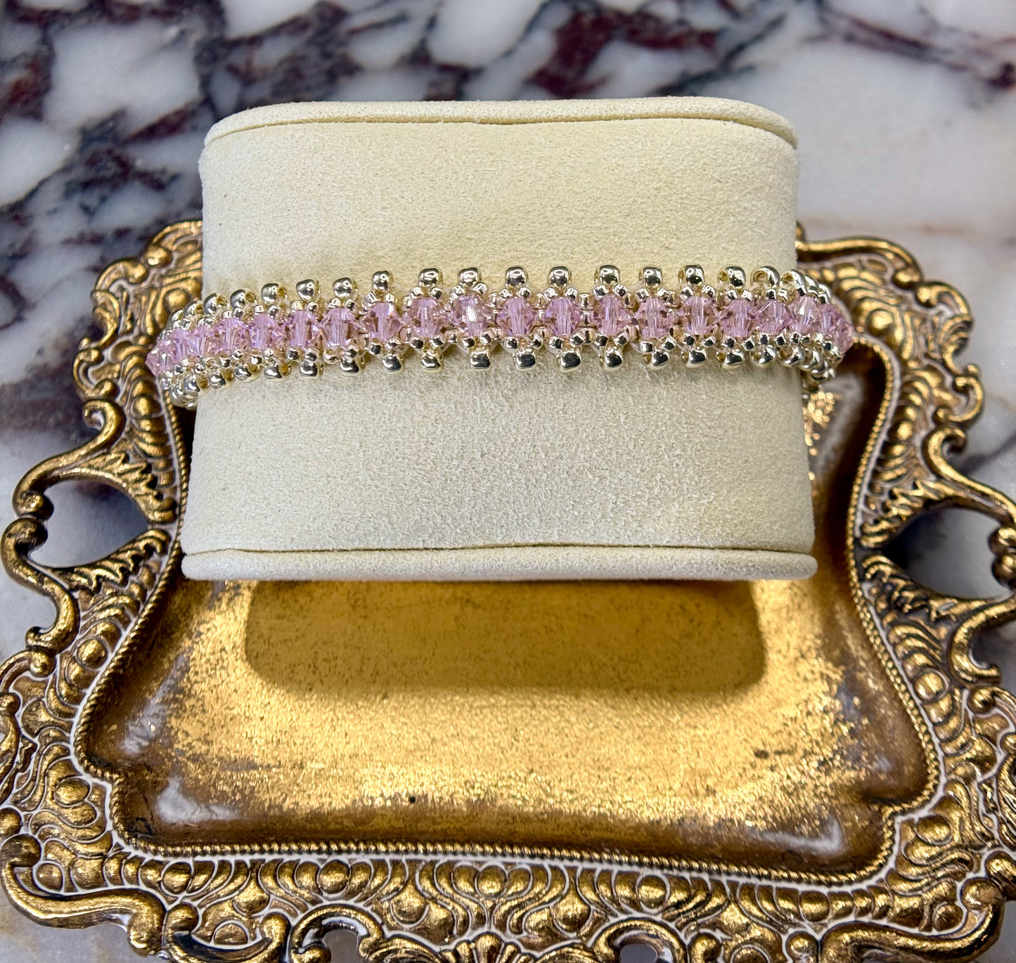 Blush Radiance Swarovski Bracelet