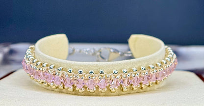 Blush Radiance Swarovski Bracelet
